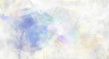 Soyut arkaplanda pürüzlü fırça darbeleri. Fırça boyası. Renkli boya darbeleri. Eşsiz duvar sanatı. Tuvaldeki modern sanat. Renkli çağdaş sanat eserleri.