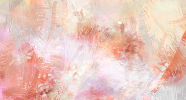 Soyut arkaplanda pürüzlü fırça darbeleri. Fırça boyası. Renkli boya darbeleri. Eşsiz duvar sanatı. Tuvaldeki modern sanat. Renkli çağdaş sanat eserleri.