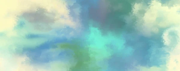 Modern Brush Strokes Painting Soft Color Painted Illustration Soothing Composition — Stock Photo, Image