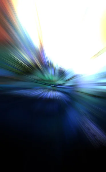 Colorful Vibrant Flashes Light Energy Warped Graphic Motion Background Dynamic — Stock Photo, Image