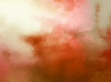 Modern fırça darbeleri. Poster, duvar sanatı, afiş, kart, kitap kapağı veya ambalaj için rahatlatıcı kompozisyonun yumuşak renkli çizimi. Pastel renklerle suluboya. 