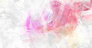 Soyut arkaplanda pürüzlü fırça darbeleri. Fırça boyası. Renkli boya darbeleri. Eşsiz duvar sanatı. Tuvaldeki modern sanat. Renkli çağdaş sanat eserleri.