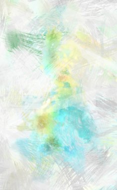 Soyut arkaplanda pürüzlü fırça darbeleri. Fırça boyası. Renkli boya darbeleri. Eşsiz duvar sanatı. Tuvaldeki modern sanat. Renkli çağdaş sanat eserleri.