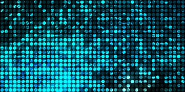 Parlayan ışıklar siyah arka planda parti izleri. Sahne veya stadyum ışıklarının dijital illüstrasyonu. Parlak desenli duvar kağıdı. Sahne ışıkları ile renkli ışıkların ihtişamlı arkaplanı.