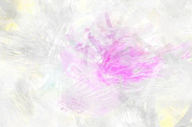 Soyut arkaplanda pürüzlü fırça darbeleri. Fırça boyası. Renkli boya darbeleri. Eşsiz duvar sanatı. Tuvaldeki modern sanat. Renkli çağdaş sanat eserleri.