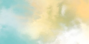 Modern fırça darbeleri. Poster, duvar sanatı, afiş, kart, kitap kapağı veya ambalaj için rahatlatıcı kompozisyonun yumuşak renkli çizimi. Pastel renklerle suluboya. 