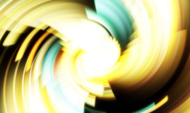 Dönen Işık gösterisi arka planı. Canlı renklerle donatılmış ruhani enerji girdabı. Renkli canlı hareket çizimi. Tanıtım geçmişi. Kutlama grafiği.