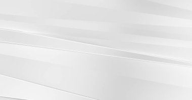 Soyut ışık fütüristik duvar kağıdı. Zarif, parlak çizgili arka plan. Geometrik katmanlı üç boyutlu beyaz arkaplan. Poster, broşür, sunum ve web sitesi için geometrik şablon tasarımı.