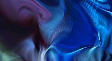 Hareketli girdapların soyut çizimi. Titreşimli renkli kıvrımların dönen akışı. Kıvrımlı ve kıvrımlı arka plan ve çizgiler. Garip duvar kâğıdı tasarımı. Dalgalanma arkaplanı.