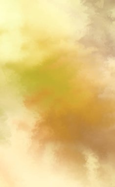 Modern fırça darbeleri. Poster, duvar sanatı, afiş, kart, kitap kapağı veya ambalaj için rahatlatıcı kompozisyonun yumuşak renkli çizimi. Pastel renklerle suluboya. 