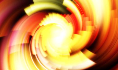 Dönen Işık gösterisi arka planı. Canlı renklerle donatılmış ruhani enerji girdabı. Renkli canlı hareket çizimi. Tanıtım geçmişi. Kutlama grafiği.