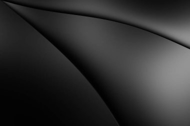 Web sitesi, poster, marka kimliği, broşür, sunum şablonu için lüks koyu bir arka plan. Dalgalı şekilli kaliteli tasarım. Dalgalanmalı soyut arkaplan. Pankart veya kapak tasarımı için dekorasyon.