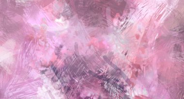 Soyut arkaplanda pürüzlü fırça darbeleri. Fırça boyası. Renkli boya darbeleri. Eşsiz duvar sanatı. Tuvaldeki modern sanat. Renkli çağdaş sanat eserleri.