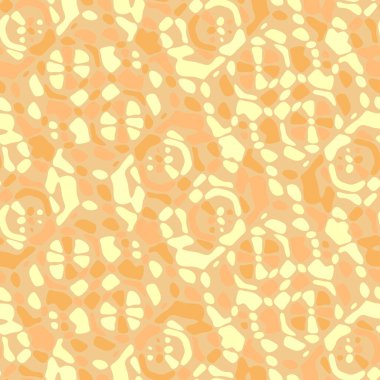 Yaratıcı karalama sanatı farklı şekil ve dokulara sahip kusursuz desen. Kolaj. Sanatsal arka plan. Soyut duvar kağıdı. Dekoratif hippi fayansları.