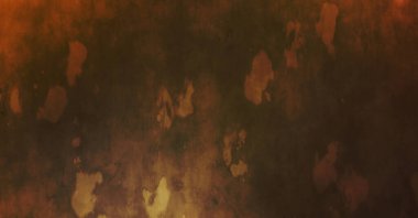 Gergin bir geçmişi ve sıkıntılı bir yapısı var. Renkli tozlu şablon. Tasarımınız için doku ve elementler. Çizik ve lekeli duvar kağıdı. Gotik duvar.