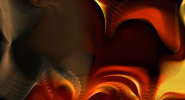 Hareketli girdapların soyut çizimi. Titreşimli renkli kıvrımların dönen akışı. Kıvrımlı ve kıvrımlı arka plan ve çizgiler. Garip duvar kâğıdı tasarımı. Dalgalanma arkaplanı.