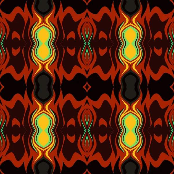 Seamless Minimalist Material Tribal Inspired Pattern Elegant Wallpaper Simple Shapes — Stock Photo, Image