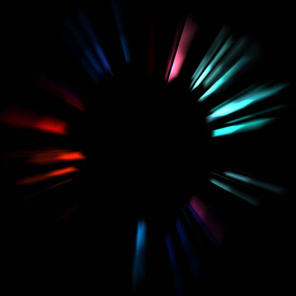 Δροσερό Φόντο Ζωντανών Και Ζωντανών Εκλάμψεων Φωτός Πολύχρωμα Γυαλιστερά Φώτα — Φωτογραφία Αρχείου