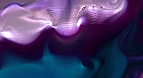 Ilustración Abstracta Remolinos Con Senderos Movimiento Corriente Flujo Giratorio Vibración — Foto de Stock