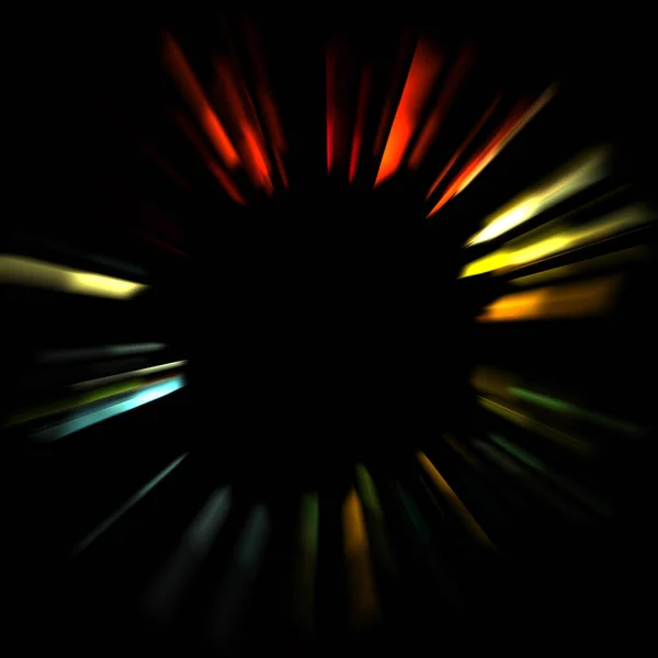 Cool Background Vivid Vibrant Light Flares Colorful Glossy Lights Display — ストック写真