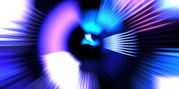Εννοιολογική Ταπετσαρία Κίνησης Γραφική Ψηφιακή Απεικόνιση Λάμπει Νέον Περιστρεφόμενα Φώτα — Φωτογραφία Αρχείου