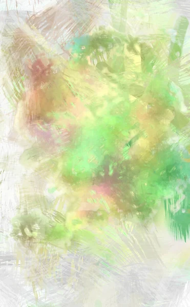 Rough Brushstrokes Abstract Background Brush Painting Color Strokes Paint Unique — Stock Photo, Image