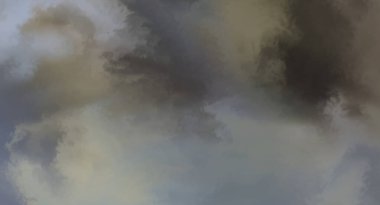 Modern fırça darbeleri. Poster, duvar sanatı, afiş, kart, kitap kapağı veya ambalaj için rahatlatıcı kompozisyonun yumuşak renkli çizimi. Pastel renklerle suluboya. 