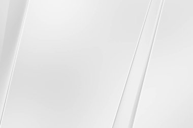 Soyut ışık fütüristik duvar kağıdı. Zarif, parlak çizgili arka plan. Geometrik katmanlı üç boyutlu beyaz arkaplan. Poster, broşür, sunum ve web sitesi için geometrik şablon tasarımı.