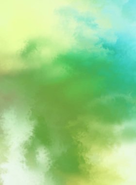 Modern fırça darbeleri. Poster, duvar sanatı, afiş, kart, kitap kapağı veya ambalaj için rahatlatıcı kompozisyonun yumuşak renkli çizimi. Pastel renklerle suluboya. 