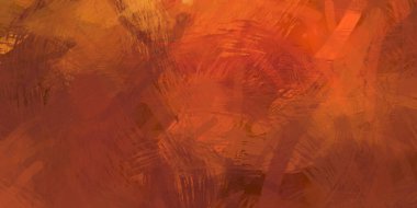 Soyut arkaplanda pürüzlü fırça darbeleri. Fırça boyası. Renkli boya darbeleri. Eşsiz duvar sanatı. Tuvaldeki modern sanat. Renkli çağdaş sanat eserleri.