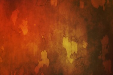 Gergin bir geçmişi ve sıkıntılı bir yapısı var. Renkli tozlu şablon. Tasarımınız için doku ve elementler. Çizik ve lekeli duvar kağıdı. Gotik duvar.