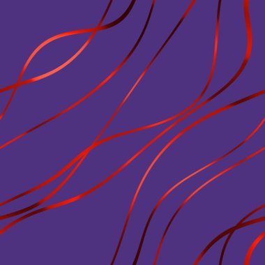 Dalgalı yansıtıcı çizgilerin kusursuz deseni. Lüks minimalist malzeme. Süs dalgasıyla dekoratif motif. Web, kartvizit, davetiye, poster, tekstil baskısı için zarif duvar kağıdı.