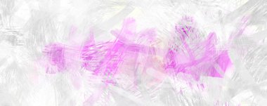 Soyut arkaplanda pürüzlü fırça darbeleri. Fırça boyası. Renkli boya darbeleri. Eşsiz duvar sanatı. Tuvaldeki modern sanat. Renkli çağdaş sanat eserleri.