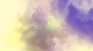 Modern fırça darbeleri. Poster, duvar sanatı, afiş, kart, kitap kapağı veya ambalaj için rahatlatıcı kompozisyonun yumuşak renkli çizimi. Pastel renklerle suluboya. 