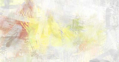 Soyut arkaplanda pürüzlü fırça darbeleri. Fırça boyası. Renkli boya darbeleri. Eşsiz duvar sanatı. Tuvaldeki modern sanat. Renkli çağdaş sanat eserleri.