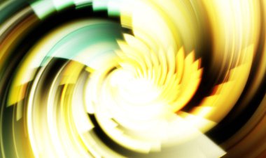 Dönen Işık gösterisi arka planı. Canlı renklerle donatılmış ruhani enerji girdabı. Renkli canlı hareket çizimi. Tanıtım geçmişi. Kutlama grafiği.