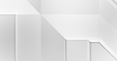 3 boyutlu geometrik arkaplan. Fütürist şablon. Minimalist zarif zemin. Son moda lüks kompozisyon. Karanlık elementleri olan birinci sınıf soyut duvar kâğıdı. Poster, broşür, sunum için tasarım.