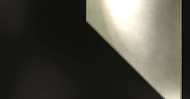 Üç boyutlu metalik doku. Uzay gemisi desenli yüzey. Aydınlık ve karanlık paneller. Fütürist soyut duvar kağıdı. Geometrik teknolojik yansıtıcı arkaplan.