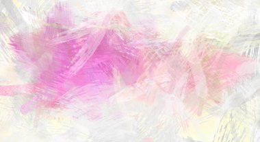 Soyut arkaplanda pürüzlü fırça darbeleri. Fırça boyası. Renkli boya darbeleri. Eşsiz duvar sanatı. Tuvaldeki modern sanat. Renkli çağdaş sanat eserleri.