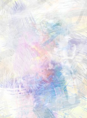 Soyut arkaplanda pürüzlü fırça darbeleri. Fırça boyası. Renkli boya darbeleri. Eşsiz duvar sanatı. Tuvaldeki modern sanat. Renkli çağdaş sanat eserleri.