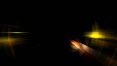 Muhteşem bir ışık gösterisi. Parlayan ışık ışınlarıyla renkli ve canlı parçacık patlaması. Çok renkli yıldız patlaması.