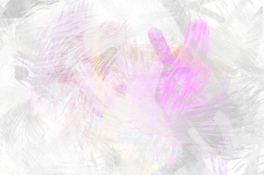 Soyut arkaplanda pürüzlü fırça darbeleri. Fırça boyası. Renkli boya darbeleri. Eşsiz duvar sanatı. Tuvaldeki modern sanat. Renkli çağdaş sanat eserleri.