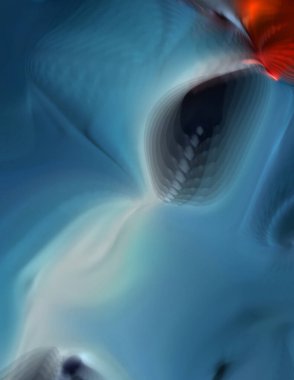 Hareketli girdapların soyut çizimi. Titreşimli renkli kıvrımların dönen akışı. Kıvrımlı ve kıvrımlı arka plan ve çizgiler. Garip duvar kâğıdı tasarımı. Dalgalanma arkaplanı.