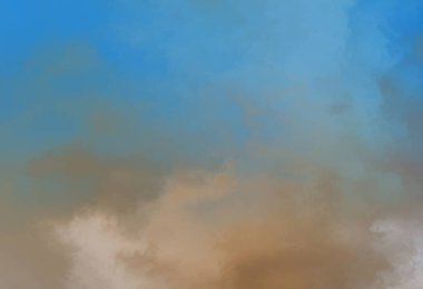 Modern fırça darbeleri. Poster, duvar sanatı, afiş, kart, kitap kapağı veya ambalaj için rahatlatıcı kompozisyonun yumuşak renkli çizimi. Pastel renklerle suluboya. 