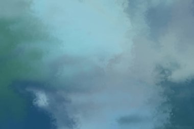 Modern fırça darbeleri. Poster, duvar sanatı, afiş, kart, kitap kapağı veya ambalaj için rahatlatıcı kompozisyonun yumuşak renkli çizimi. Pastel renklerle suluboya. 