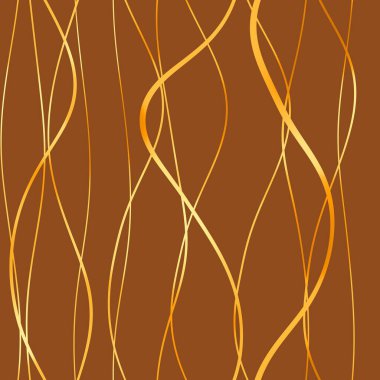 Dalgalı yansıtıcı çizgilerin kusursuz deseni. Lüks minimalist malzeme. Süs dalgasıyla dekoratif motif. Web, kartvizit, davetiye, poster, tekstil baskısı için zarif duvar kağıdı.