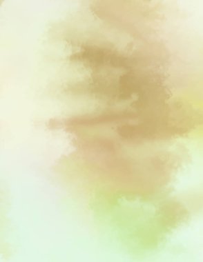 Modern fırça darbeleri. Poster, duvar sanatı, afiş, kart, kitap kapağı veya ambalaj için rahatlatıcı kompozisyonun yumuşak renkli çizimi. Pastel renklerle suluboya. 