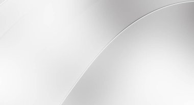 3 boyutlu illüstrasyon. Beyaz kıvrımlı yüzey. Lüks dokuma duvar kağıdı. Zarif bir zemin. Soyut fütüristik geçmiş. Minimalist geometrik kapak tasarımı. Çarpık beyaz çizgiler.