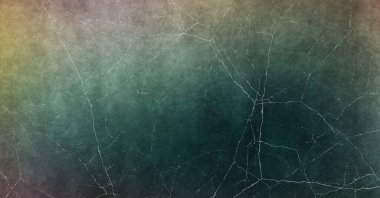 Çatlak grunge arka planı. Çatlak ve lekeli duvar kağıdı. Renkli çizilmiş şablon. Tasarımınız için doku ve elementler. Sıkıntılı desenli gotik duvar.