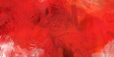 Soyut arkaplanda pürüzlü fırça darbeleri. Fırça boyası. Renkli boya darbeleri. Eşsiz duvar sanatı. Tuvaldeki modern sanat. Renkli çağdaş sanat eserleri.